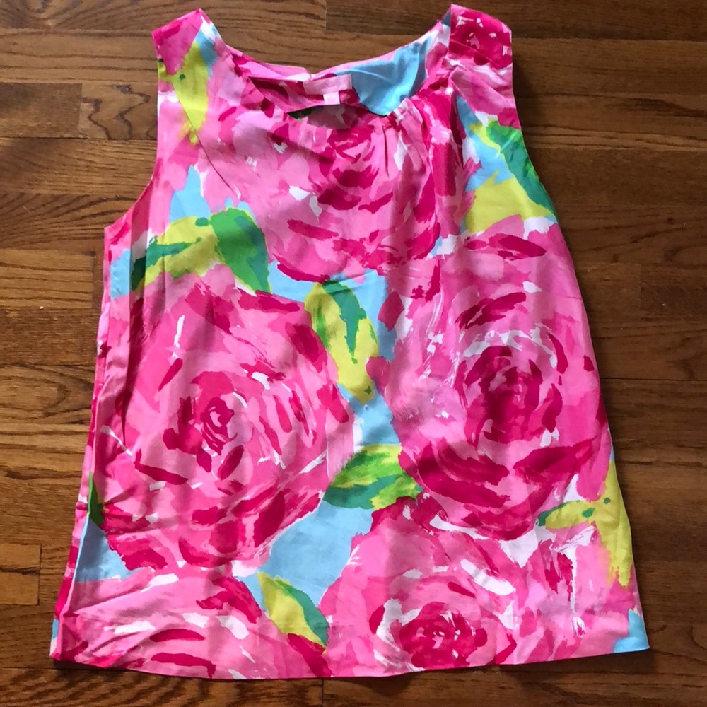 Lilly Pulitzer blouse top size large